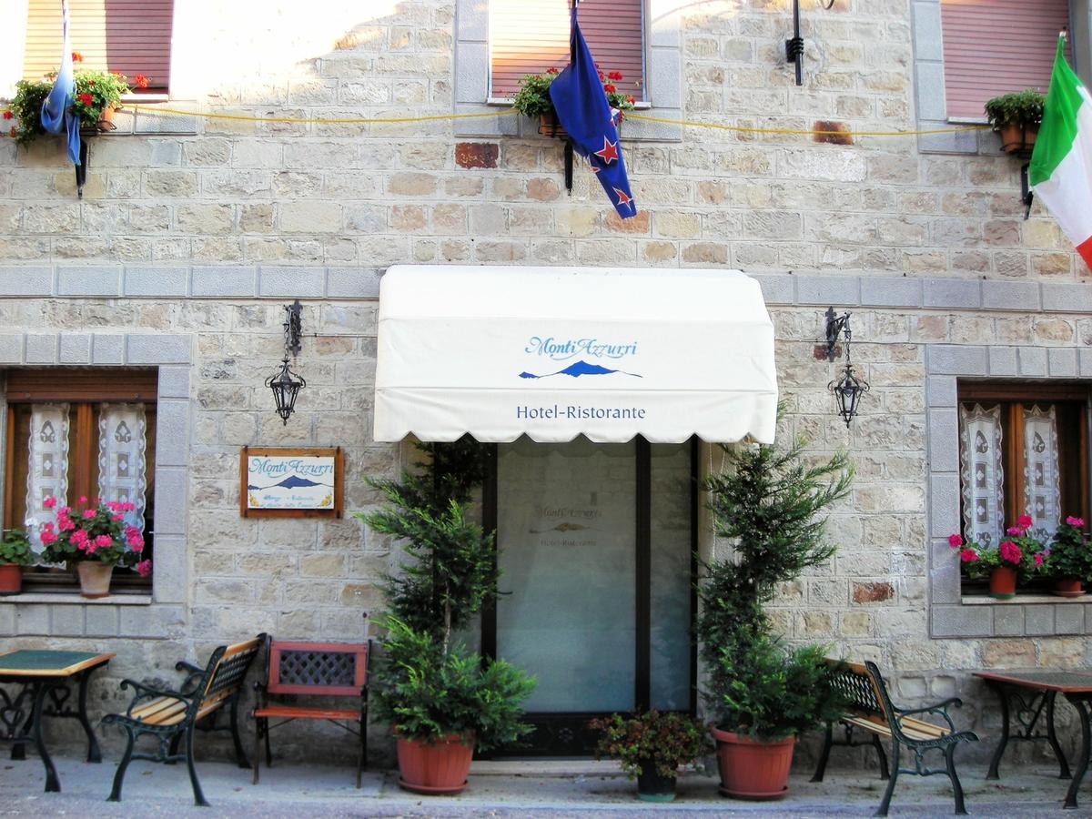 Monti Azzurri Otel Montemonaco Dış mekan fotoğraf